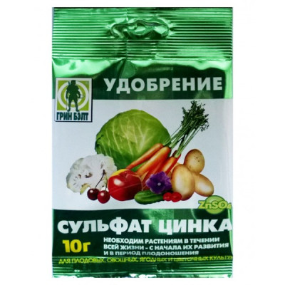 СУЛЬФАТ ЦИНКА 10ГР 